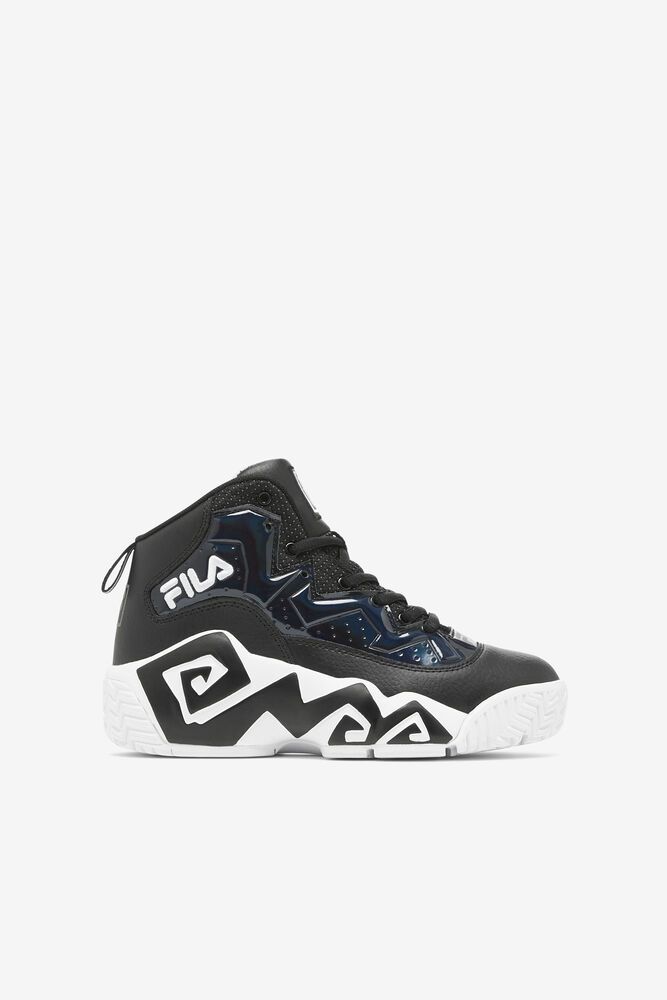 Fila Trainers Kids Black/White Mb Night Walk - Ireland 09741-FXPY